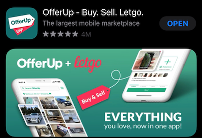 using offerup / letgo to be able to reduce your furniture purchasing cost to lower your operational risk