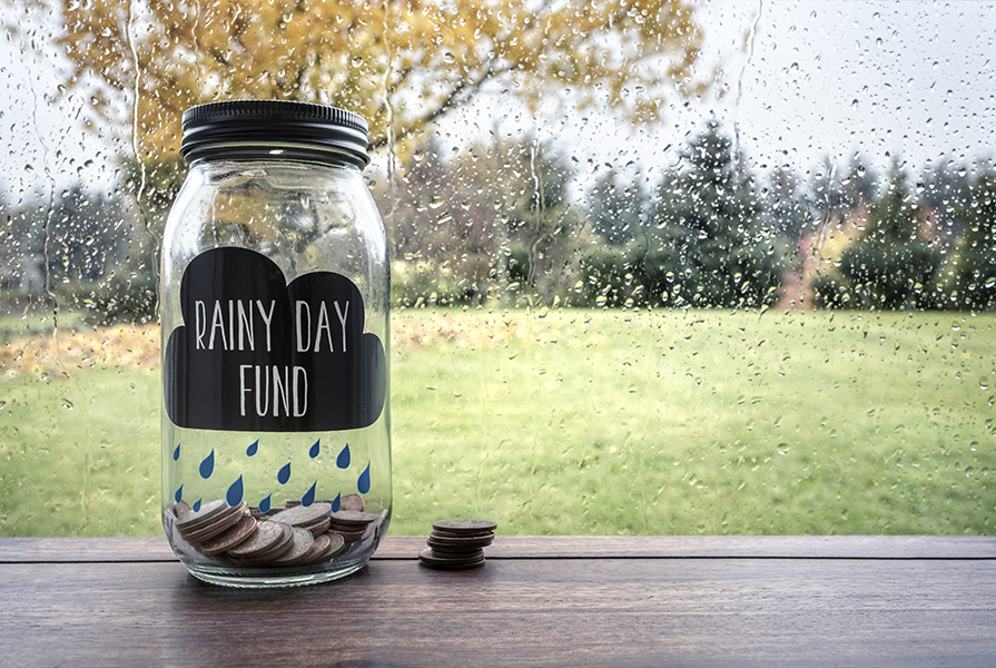 how much to save for rainy day fund