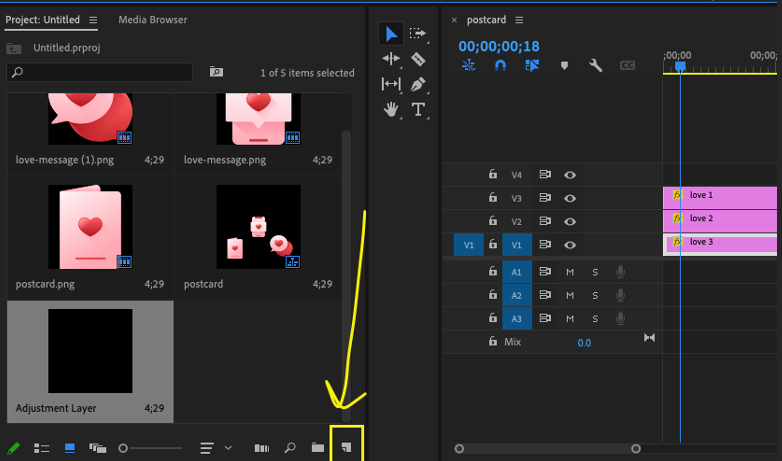 how to add an adjustment layer in premiere pro